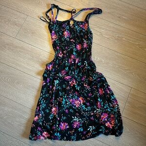 Floral tank top dress